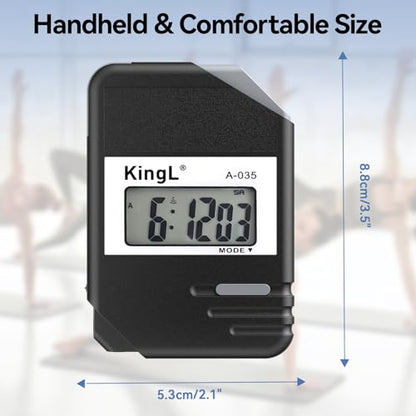 2 Pack Digital Stopwatch Timer with Large Display,Lap Split Mode, Waterproof Handheld Timer for Coaches, Teachers, Kids, Running, Swimming, Training(Black-2 Pack) - style: style1-2pack/Black