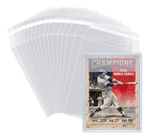 Top Loader Sleeves 1000 Pack, Resealable Team Bags for 35-75PT Rigid Top Loader Card Holders - Penny Sleeves for 3"X4" Top Loaders Trading Card - size: 1000 Pack