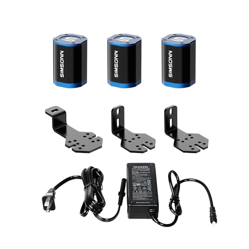 SIMSONN Racing Simulator Pedals Vibration Motor Module Haptic Pedals Reactor (3PCS VAM2 set) - color: 3PCS VAM2 set