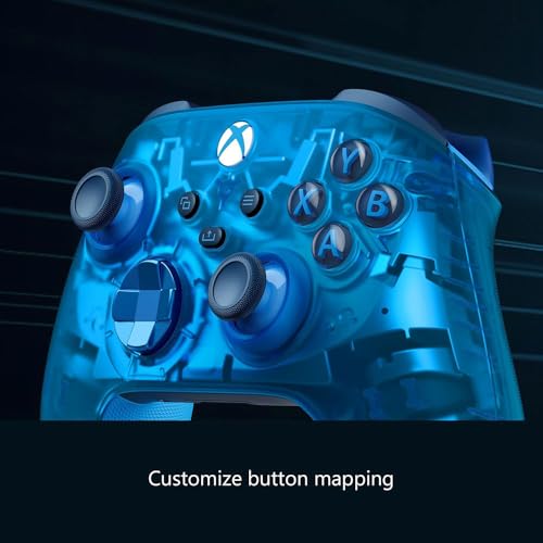 Microsoft QAU-00150 Wireless Dual Controller Bundle (Sky Cipher Special Edition) for Xbox Series X|S, Xbox One, Windows PC, Android and iOS - color: Sky Cipher