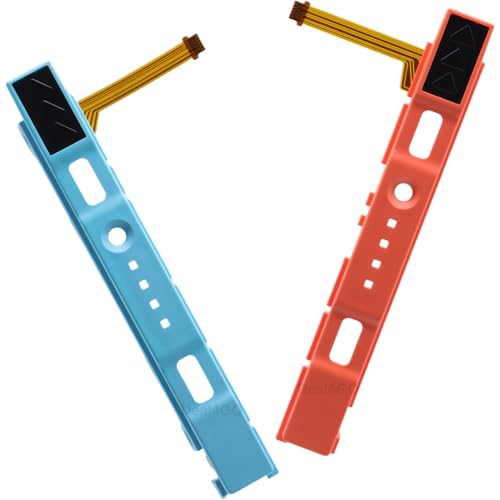 Deal4GO Left & Right Slide Rail replacement for Switch or Switch OLED Joycon Controller Sensor Slider Rails - Limited edition - color: Limited edition