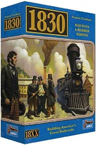 Lookout Games 1830: Railways & Robber Barons Board Game - Revised Edition - English