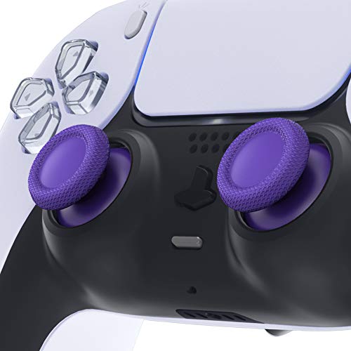 eXtremeRate Purple Replacement Thumbsticks for PS5 Controller, Custom Analog Stick Joystick for PS4 Controller Universal - color: Purple