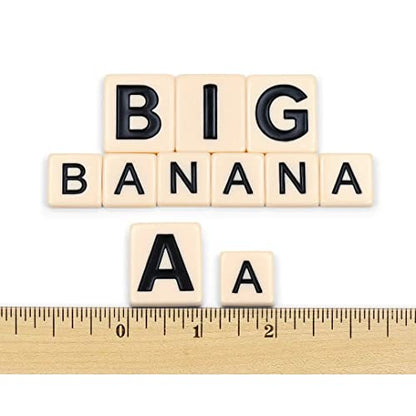 Big Letter BANANAGRAMS: Family Word Game With Easy To See And Handle Letter Tiles - style: Big Letter