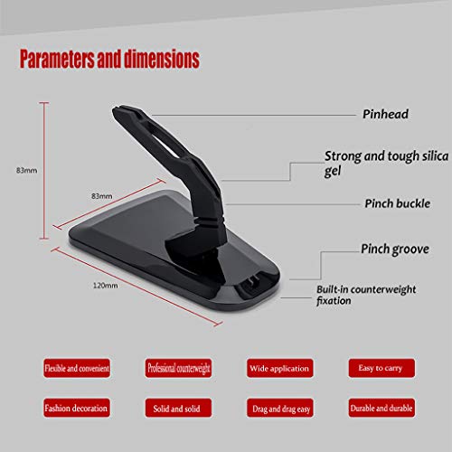 Gaming Mouse Cord Clip Management Mouse Bungee Cable Fixer Holder