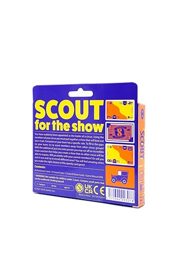 Oink Games Scout Tuckbox Version- Easy-to-Learn Japanese Strategy Card Game | Game of The Year Nominee | Ages 9+