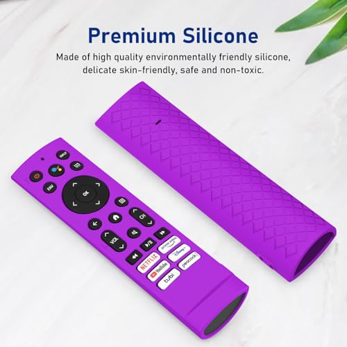 Purple Silicone Case for U8 TV Remote, U7G U9G Series 4K ULED Skin - color: Purple