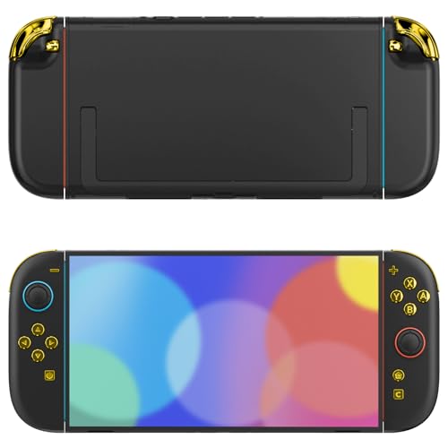 eXtremeRate DIY Replacement Full Set Buttons for Joycon 2, Custom ABXY Direction Keys Dpad + - C Home Capture Release L R ZR ZL Trigger Buttons for Nintendo Switch 2 Controller - Chrome Gold - color: Chrome Gold