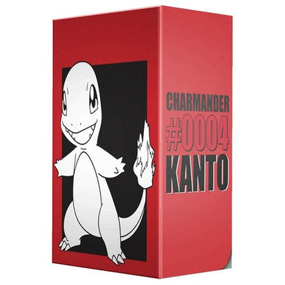 Ultra Pro - Charmander Full View Deck Box® for Pokémon | TCG storage Full View self-locking lid holds 75 cards double-sleeve compatible deck divider trading card organizer