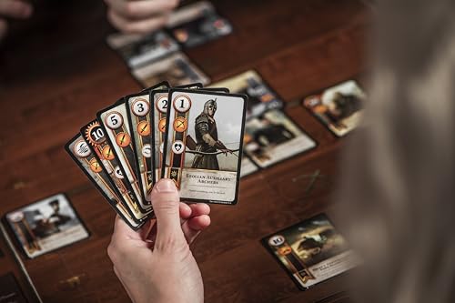 Gwent - Official Licensed Version | Complete Set | Competitive Deck Building Strategy Game | Fantasy Card Battler From the Popular Video Game | Tactical Playing Cards | Ages 12+ | 1-5 Players | 20 min
