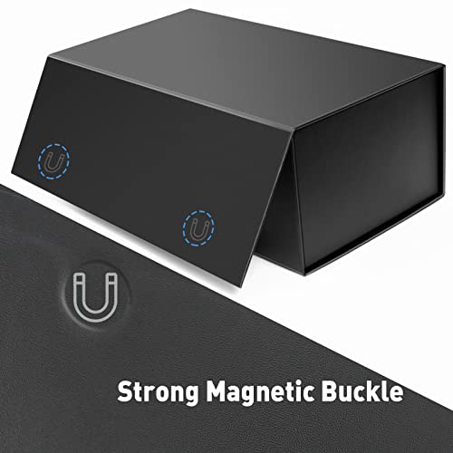 Harhana 3x5 Index Card Holder Card File Box Organizer, Hold 1200 3x5-Inch Flash Cards 1 Pack Black - color: Black