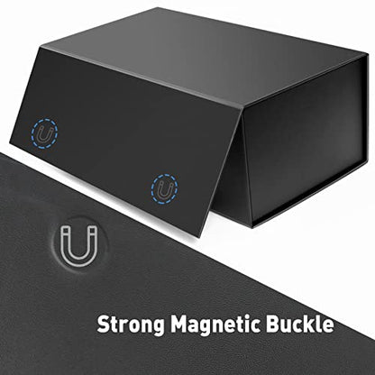 Harhana 3x5 Index Card Holder Card File Box Organizer, Hold 1200 3x5-Inch Flash Cards 1 Pack Black - color: Black