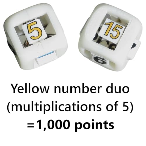 FarkleX™ – Innovative Dice for Farkle Games | 2 Advanced Multi-Surface Dice (1–18) | Fast-Paced Push-Your-Luck Game | Travel-Friendly Strategy Dice Game for Family & Adults