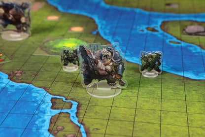 1985 Games Orc Minis Pack – Compatible with DND, RPG & Tabletop Games – Roleplaying Miniature Figures for TTRPG Quests - style: Orcs