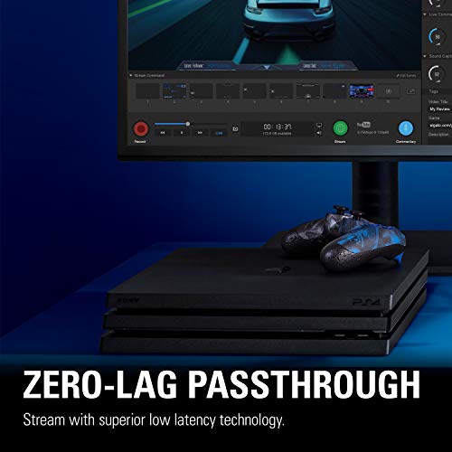 Elgato HD60 Pro1080p60 Capture and Passthrough, PCIe Capture Card, Low-Latency Technology, PS5, PS4, Xbox Series X/S, Xbox One