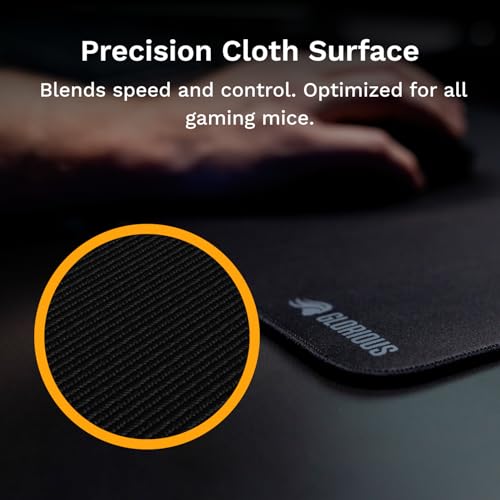 Glorious Gaming Mouse Pad GMP 2-3XL - Spill-Proof Mouse Pad, Optimised for Gaming Sensors, Balanced Surface for Speed & Control, Anti-fray Edges - 48" x 24" x 0.12" - Triple Extra Large Desk Mat