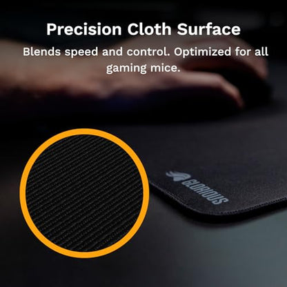Glorious Gaming Mouse Pad GMP 2-3XL - Spill-Proof Mouse Pad, Optimised for Gaming Sensors, Balanced Surface for Speed & Control, Anti-fray Edges - 48" x 24" x 0.12" - Triple Extra Large Desk Mat