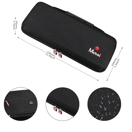 Mchoi Mechanical Keyboard Case Suitable for 60% 65% Wired/Wireless Bluetooth Mechanical Gaming Keyboard, Case Only