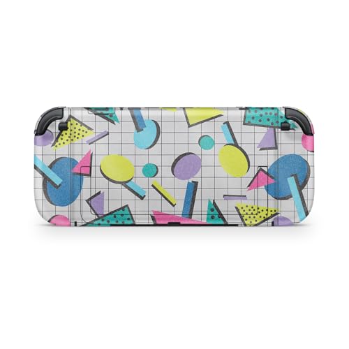 Glossy Glitter Gaming Skin Compatible with Nintendo Switch 2 Console Only - Awesome 80s - Premium 3M Vinyl Protective Wrap Decal Cover - Easy to Apply | Crafted in The USA by MightySkins - color: Awesome 80s, size: Switch 2 Console Skin Only, style: Gloss