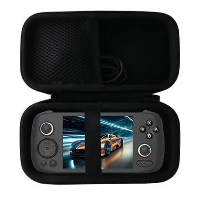 WERJIA Hard Carrying Case Compatible with RG406H Retro Handheld Game Console/LKTINA Handheld Game Console 4.3 inch/5.1 inch