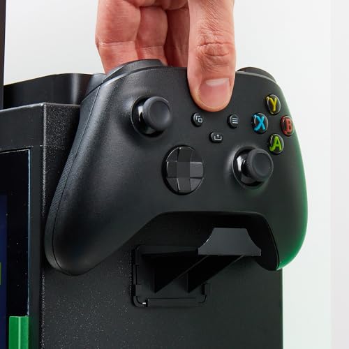Numskull Official Minecraft LED Light Gaming Locker, Controller Holder & Headset Stand for PS4/PS5 & Xbox Series X|S - Multiple LED Lighting Settings - Official Minecraft Merchandise - color: Minecraft LED