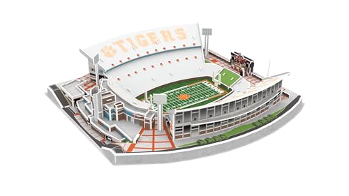 Pro-Lion 3D Jigsaw Puzzle of Memorial Stadium -94 Pieces | Home of Clemson Tigers | NCAA Football Gifts for Age 7+ - style: Clemson Tigers