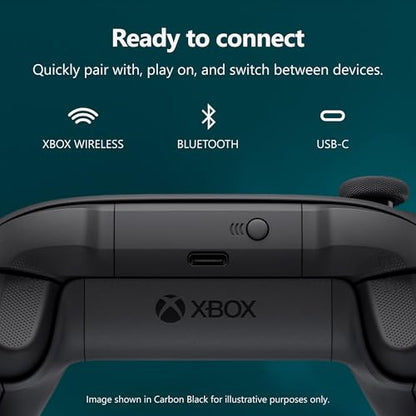 Xbox Wireless Gaming Controller | Ice Breaker Special Edition | Consoles, PCs, TVs, mobile, and more | Textured Grip | Wireless, Bluetooth, USB-C Connectivity - style: Ice Breaker