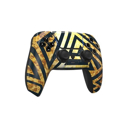 ProControllers LLC Custom Wireless Controller for PS5 - Hand Airbrushed & Multiple Designs Available (Golden Apex) - color: Golden Apex