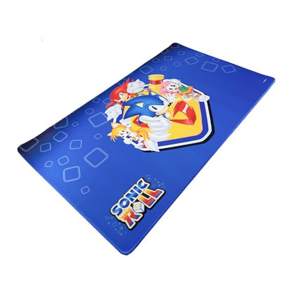 KESS: Sonic Roll: Playmat - Cast - 23.75 x 13.5 Neoprene, Non-Slip, Tabletop Accessory, Comfort & Protection, Card-Board-Dice-RPG Games, Mouse Pad - style: Playmat