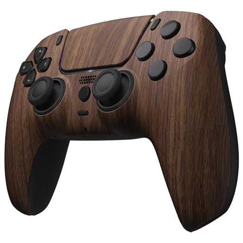 MODDEDZONE M Series Custom controller for PS5 - Wireless, OEM-Quality Custom Designs for Playstation 5 Controller- Diverse & Unique Styles for Enhanced Gaming (Wood) - color: Wood