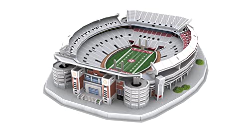 Pro Lion 3D Jigsaw Puzzle Bryant-Denny Stadium Construction Building Kits - 139 Pieces | Alabama Crimson Tide Football Gifts for Boys, Adults, Men & Kids Aged 7+ | Puzzles Games Kit for Creative Fans - style: Alabama Crimson Tide