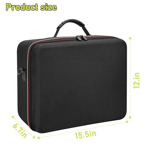 LASUK Hard Carrying Case Compatible Xbox Series X, Travel Professional bag Protective for Xbox Series X Console, Controllers, Cables and Other Accessories