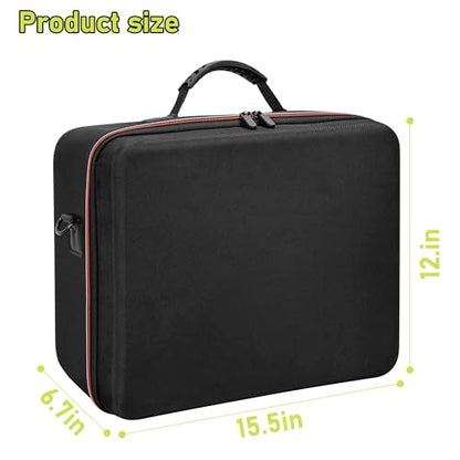 LASUK Hard Carrying Case Compatible Xbox Series X, Travel Professional bag Protective for Xbox Series X Console, Controllers, Cables and Other Accessories