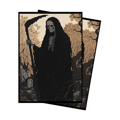 Grim Reaper 2 - MTG Card Sleeves, 104ct, Standard Size, Textured | Perfect for Double Sleeving, Smudge Resistant Matte Back, Standard 66x92mm - Compatible with Magic The Gathering & TCG Cards - color: Grim Reaper 2, size: Textured
