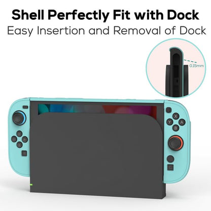 TIKOdirect Protective Case for Switch 2, Hard PC Slim Dockable Cover Case Designed for Switch 2 2025, Game Console and Joy Con Controllers, Blue - color: Blue