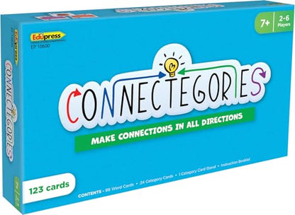 Teacher Created Resources Connectegories: The Card Game Where Words Connect, Categories Collide, and Language Skills Skyrocket! (EP10600)