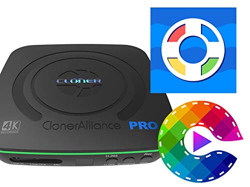 UHD Pro, 4K Video Recorder, HDMI Capture DVR with H.265/H.264 Codec, Cinematic 24fps Recording(Up to 30fps), 4K@60fps Passthrough, Pause/Resume Recording.