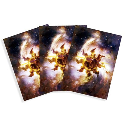 120ct Magic Themed(Plain) Art Card Sleeve Standard Size Card Protector Board Game Matte Card Sleeves for Trading Card Game Cover Shield