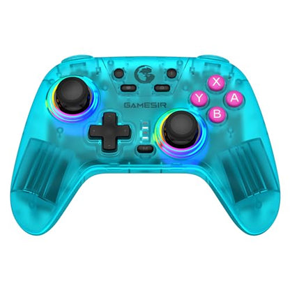 GameSir Nova Wireless Switch Pro Controller - Switch/Lite/OLED, Hall Effect Joysticks, RGB LED, Turbo, Programmable, Motion Control, Wake Up Function (Green) (Renewed) - color: Green