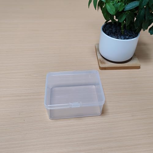 2 PCS Game Card Storage Box Compatible with UNO Cards,Playing Card Case, Card Holders,Plastic Clear Card Case (NO Cards)
