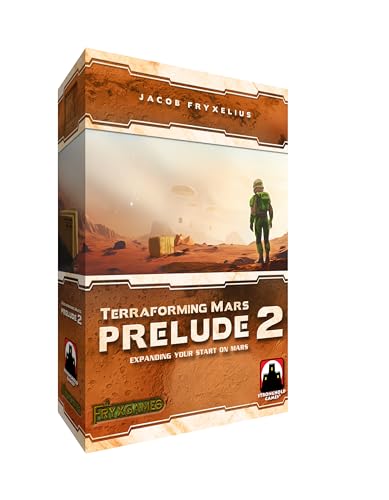 Terraforming Mars by Stronghold Games Prelude 2 | Strategy Board Game Expansion | for 1 to 5 Players | Ages 12+ | Enhanced Solo and Group Play, Adds Depth, Variety, and Replayability