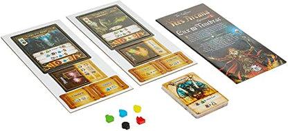Res Arcana Lux et Tenabrae Board Game EXPANSION - Magical Fantasy Adventure Game, Strategy Game for Kids & Adults, Ages 14+, 2-5 Players, 30-60 Min Playtime, Made by Sand Castle Games