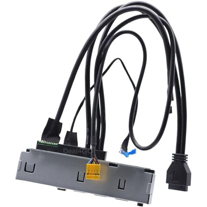 Deal4GO Front Control Panel Audio USB Card Reader IO Board Assembly F0NXG G6PN4 Replacement for Dell Precision 3650 3640 3630 T40 Tower Desktop