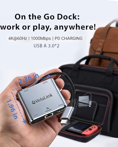Switch 2 Dock HDMI2.1 Upgraded V22 for Nintendo Switch 2 Compatible with the Latest firmware V22+/Plug&Play/Usbc to HDMI Adapter 4k120Hz for Laptop/MacBook (P&P with LAN) - color: P&P with Lan