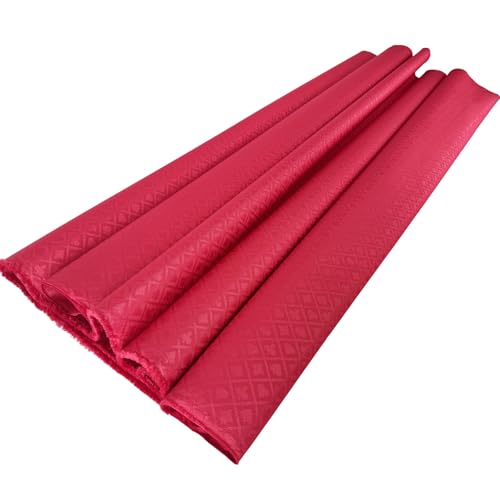 Speed Cloth Poker Table Fabric - 108X60 Inch Section of Casino Card Game Table Felt Top Cover Accessories - Red - color: Red