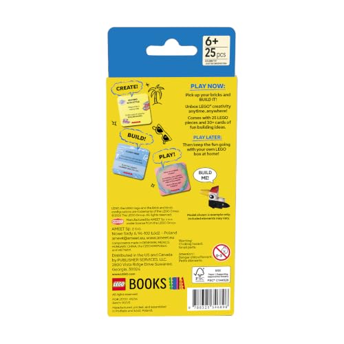 AMEET LEGO Recreate Summer, Building Block Activity Set | Activity cards with set of bricks, LEGO Recreate Summer - style: Summer