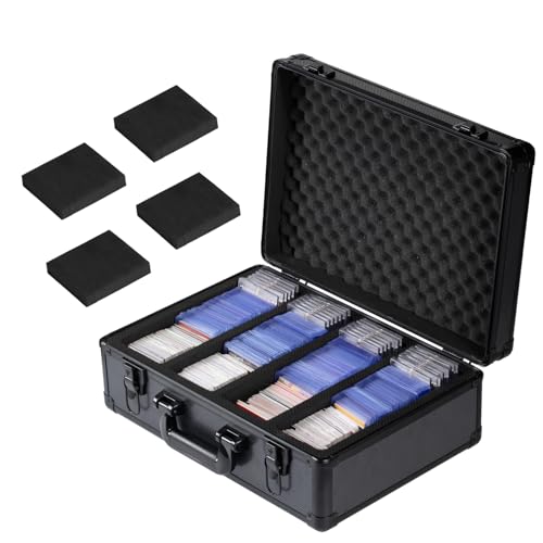 Toploader Storage Box for 3" x 4" 35PT Rigid Card (Large) | Hard Case, Dividers, Durable, Large Capacity, Ultimate Protection - size: Large