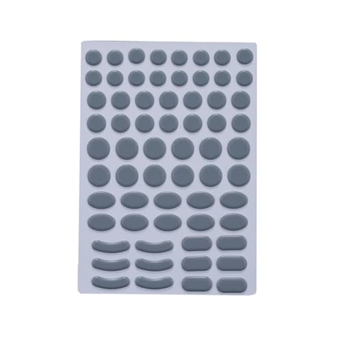 Universal Dot Mouse Skates 64Pcs - PTFE Feet Compatible with Logitech Superlight 2 G502 G305 Razer DeathAdder Viper V3 Pro Control Gray - color: Control Gray