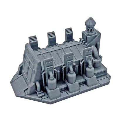 harayaa Unpainted Miniature Building Terrain Table Game Decoration Layout Gift