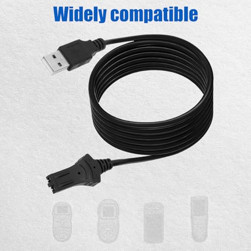 1pcs 1866460 Charging Cable for Minn Kota I-Pilot Link Remote | 1.5m/4.92ft Long Charger Cord Replacement Accessories Compatible with All Trolling Motor i-Pilot Remotes